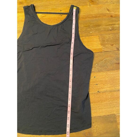 Lululemon size 6 Deep Stretch Tank black athletic active wear top shirt - Picture 7 of 13